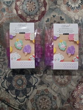 Sweet Sugarbelle Shape Shifters Set 2 - Pink and Purple Cookie Cutters